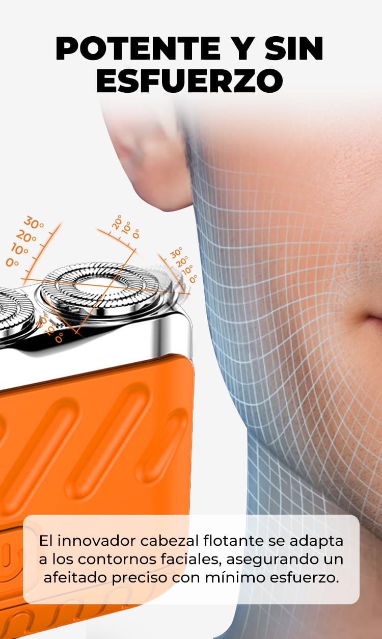 Afeitadora Eléctrica de Bolsillo para Hombre - NovaHub