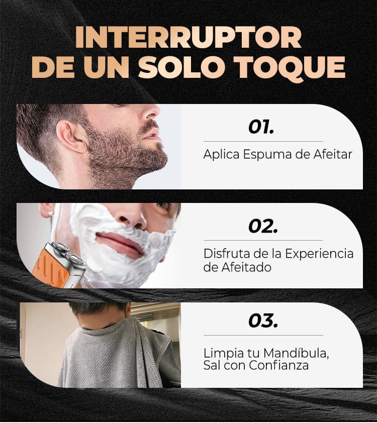 Afeitadora Eléctrica de Bolsillo para Hombre - NovaHub
