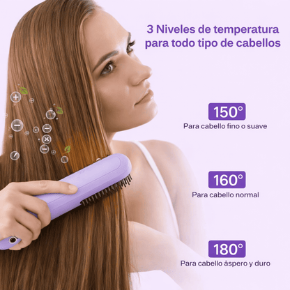 Cepillo Alisador Inalambrico NovaHub - NovaHub