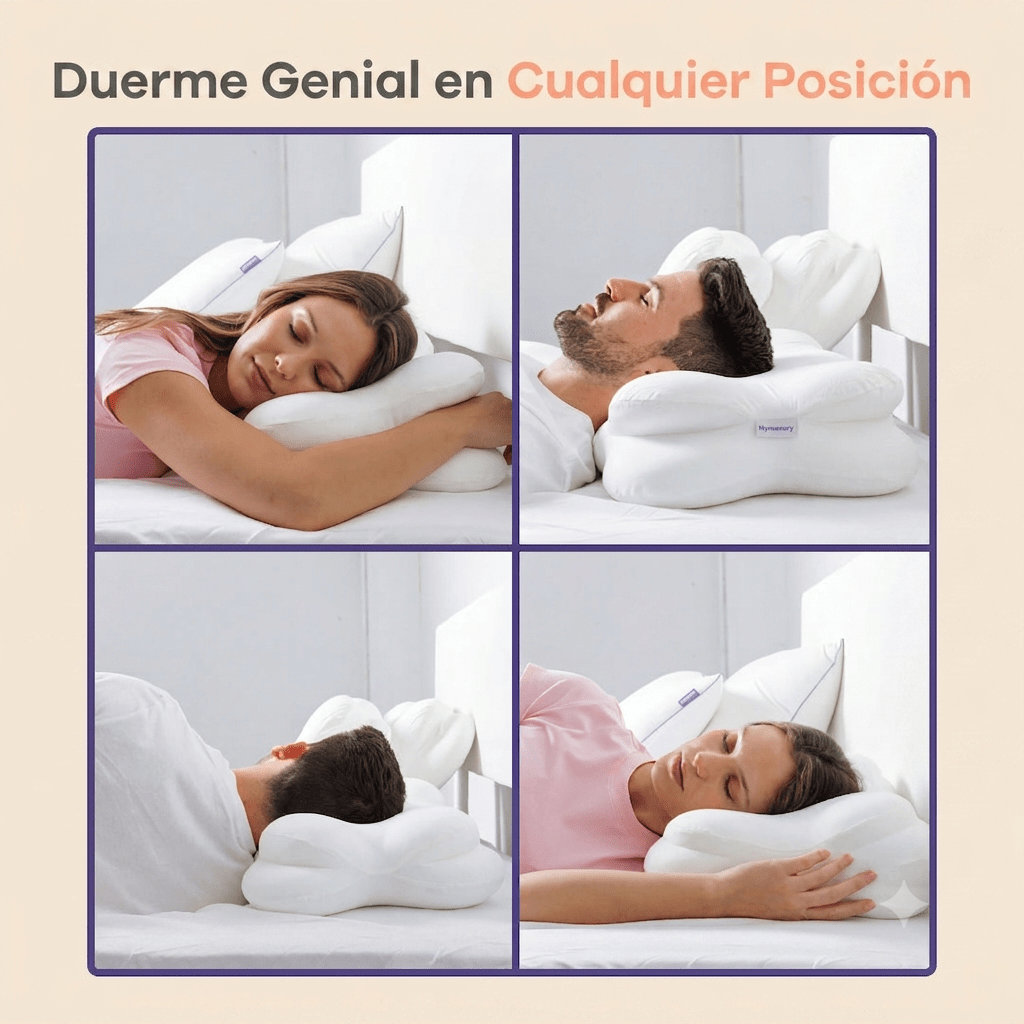 SerenaCloud™ Almohada ergonomica - NovaHub